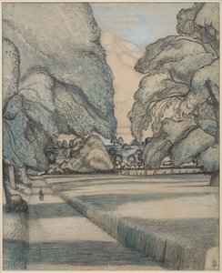 O caminho do pavão de Paul Nash