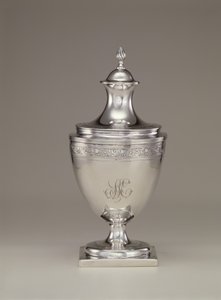 Açucareiro com tampa, c.1795 de Paul Revere