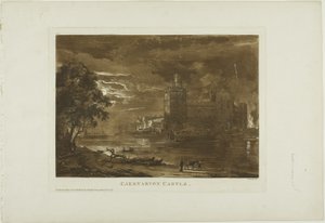 Castelo de Caernarvon de Paul Sandby
