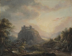 Paisagem com um Castelo de Paul Sandby