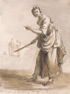 London Cries- Throws for a Ha&39;penny Have You a Ha&39;penny de Paul Sandby