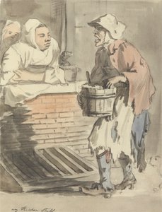 Londres Cries: "Any Kitchen Stuff" (Qualquer Coisa de Cozinha) de Paul Sandby