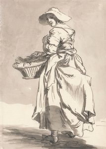 Londres Cries: Flores de Paul Sandby