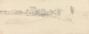 Castelo de Nottingham de Paul Sandby