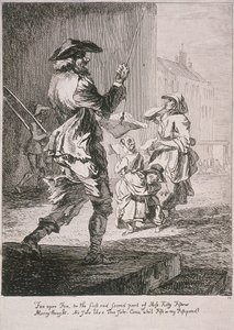 Artistas de rua, Gritos de Londres, 1760