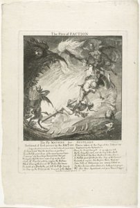 O fogo da facção de Paul Sandby