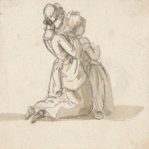 A casa de banho de Paul Sandby
