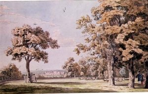Castelo de Windsor: do Grande Parque de Paul Sandby