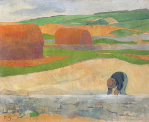 Colhedor de Algas Marinhas de Paul Sérusier