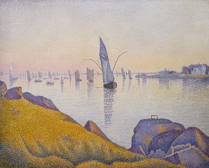 Abendruhe, Concarneau, Opus 220 (Allegro Maestoso). 1891 de Paul Signac