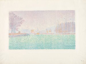 No Flushing de Paul Signac