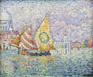 Bragozzo, Veneza, 1905 de Paul Signac