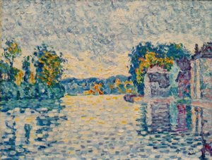 O Sena em Samois de Paul Signac