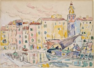 Do porto de Saint-Tropez de Paul Signac