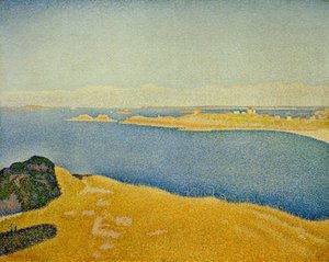 O mar, Saint-Briac. A Guarda Guerin. Saint-Lunaire (Opus 2 de Paul Signac