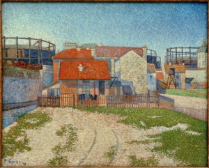 Gasômetros, Clichy de Paul Signac