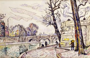 Cais do Sena, de Paul Signac