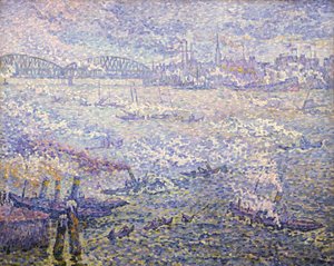 Rotterdam. Fumaça de Paul Signac
