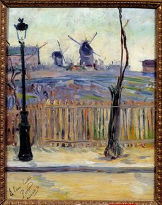 O moinho do bolo. Pintura de Paul Signac (1863-1935) de Paul Signac