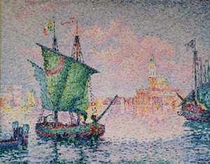 Veneza - a Nuvem Rosa de Paul Signac