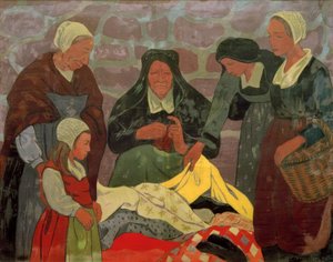 O comerciante de tecidos de Paul Sérusier