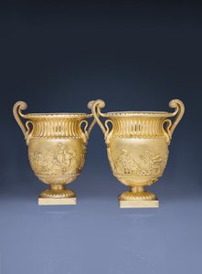 Par de refrigeradores de vinho George IV, 1827