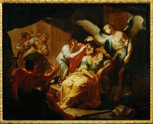 O velho Tobit curado