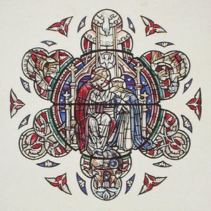 The Coronation of the Virgin, c.1910 (aguarela sobre papel) de Paul Vincent Woodroffe