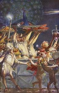 The Tempest de William Shakespeare, Acto III, Cena 3 (cor litho)
