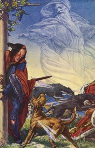 The Tempest de William Shakespeare, Acto IV, Cena 1 (cor litho)