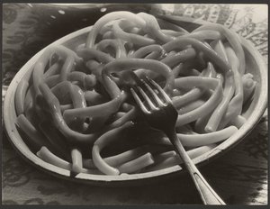 Prato de noodles com garfo de Paul Wolff