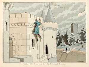 Ilustração extraída do livro "Jeanne d