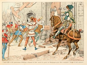Ilustração extraída do livro "Jeanne d