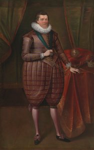 James I de Inglaterra (James VI da Escócia) de Paul van Somer
