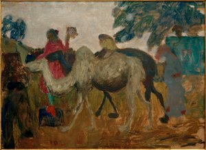 Feira em Weyerberg de Paula Modersohn-Becker