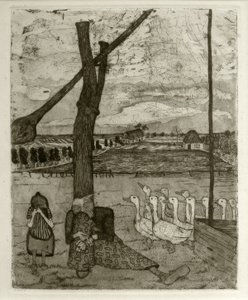 Conto de fadas do ganso perdido de Paula Modersohn Becker
