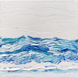 Ondas do mar com textura de Pauline Wegman | Key and Sea Creative
