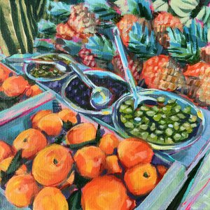 Produtos frescos do mercado