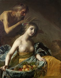 Vertumno e Pomona, meados do século XVII (óleo sobre tela)