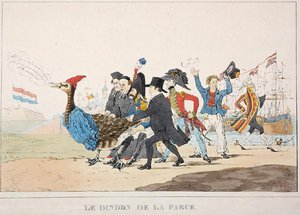 O Tipo da Queda: A Intervenção Francesa de 1832 em Antuérpia (Litho)