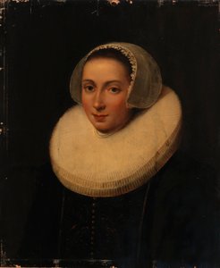 Retrato de uma senhora de Paulus Moreelse