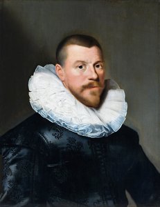 Retrato de um homem de meia-idade de Paulus Moreelse