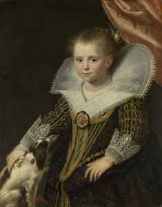 Retrato de uma menina, conhecido como The Little Pincess, 1623