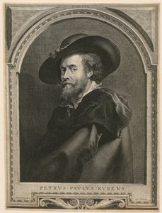Retrato de Peter Paul Rubens de Paulus Pontius