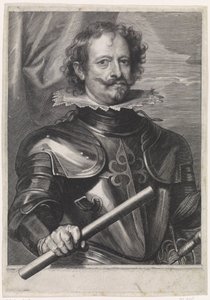 Retrato de Diego Felipez de Guzmán, marquês de Leganés de Paulus Pontius