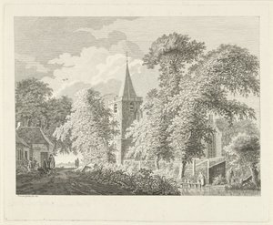 Cena da aldeia em Maartensdijk, 1753