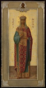 Santa Imperatriz Alexandra, 1883 de Pavel Akimovich Ovchinnikov