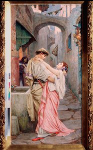 ""Messaline"" Representação de Valeria Messalina, grande deboche de la Roma antiga. Peinture de Pavel Alexandrovich Svedomsky (Svedomski) (1849-1904) 1900 Kazan, Museu de Arte Estatal da República do Tartaristão, Rússia