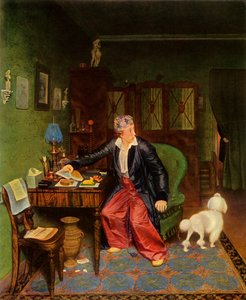 Um aristocrata toma café da manhã ou seda no estômago e nada dentro, 1849-1850, 1965.
