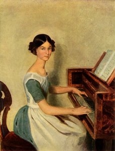 Retrato de Nadezhda Petrovna Zhdanovichova, 1849, 1965.